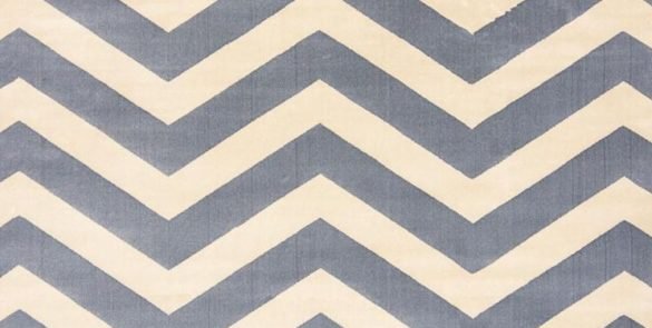 KILIM CHEVRON BEGE