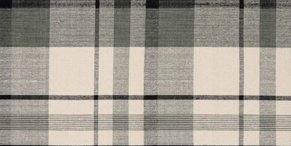 KILIM XADREZ PRETO