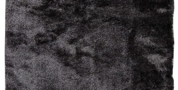 SHAGGY GREY & BLACK POLIESTER